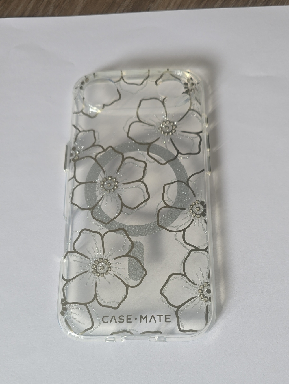 iPhone 17 Air (2025) case-mate/clear / Gold & Silver Accents